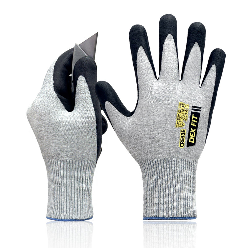 Load image into Gallery viewer, DEX FIT Cut Resistant Work Gloves A3 CR533E