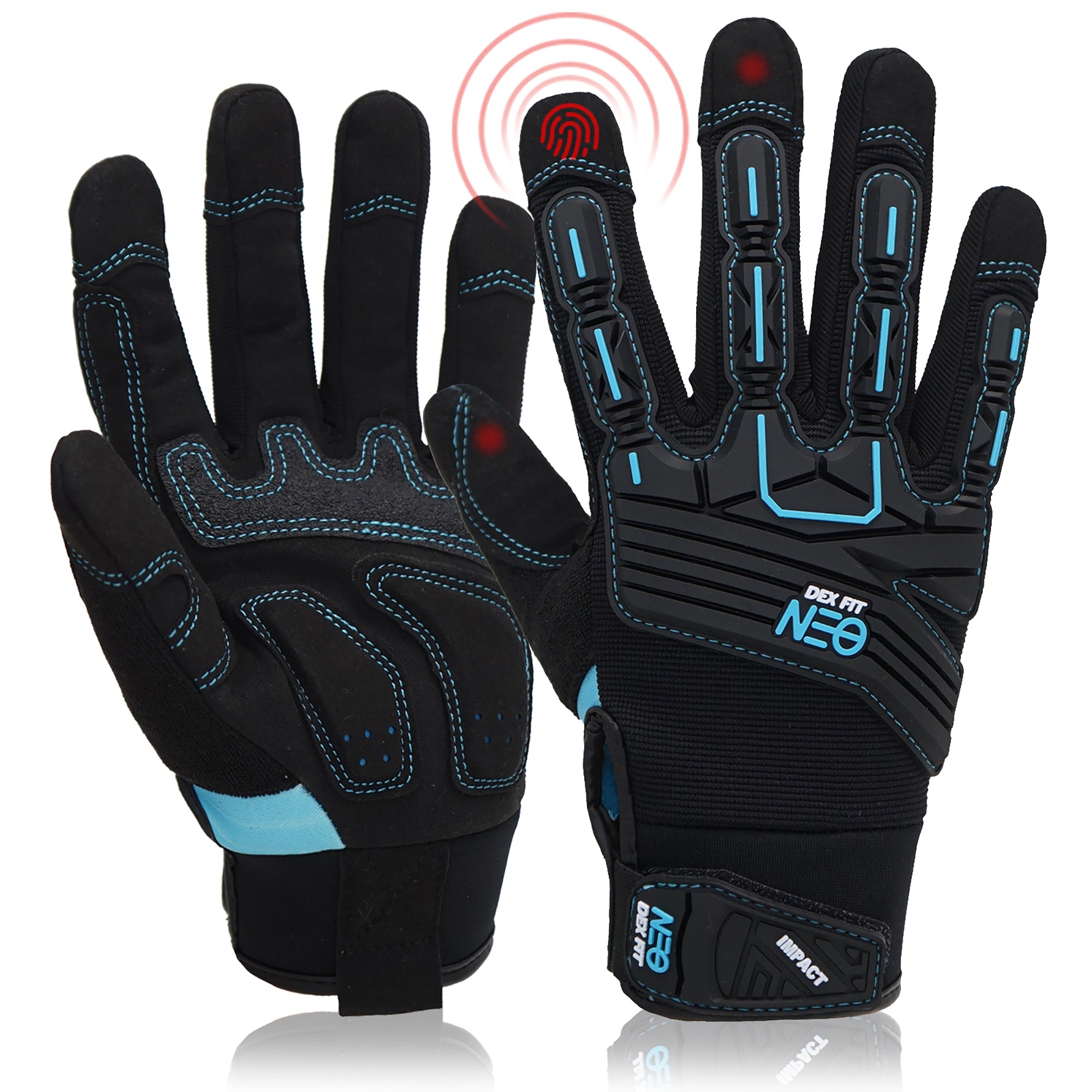 MUVEEN DEX FIT - Impact Resistant Mechanic Gloves MG310