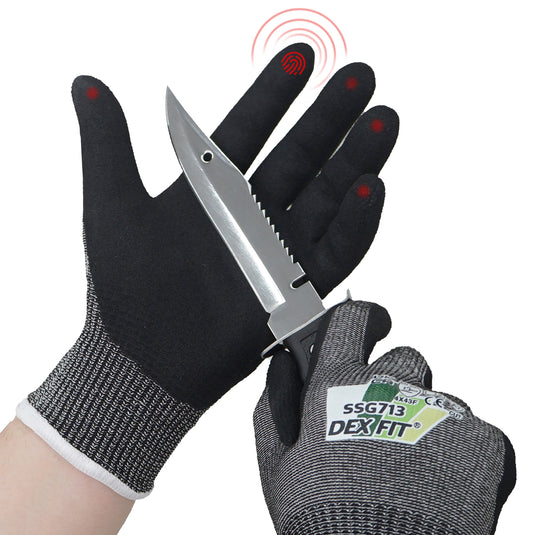 DEX FIT Level 7 Cut Resistant Gloves SSG713 - Steel Fiber Protection