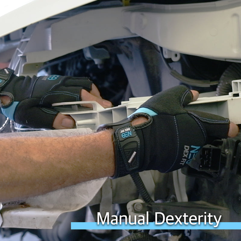 Load image into Gallery viewer, Mechanic Fingerless Gloves MG310