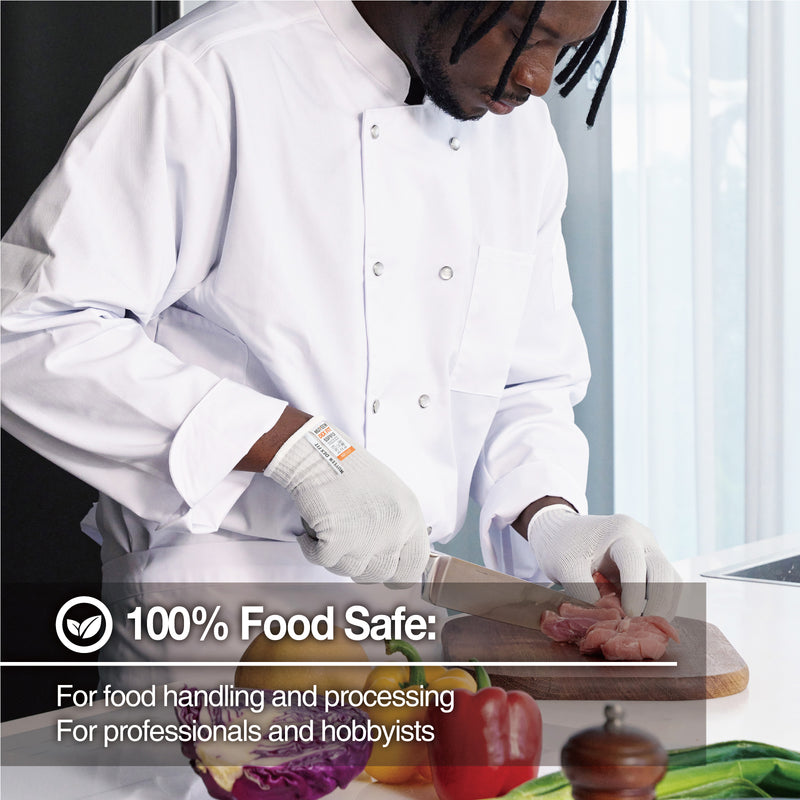 Load image into Gallery viewer, DEX FIT SSF913 Steel Fiber Cut Resistant Gloves, Food Grade