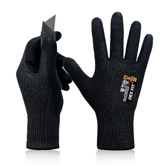 DEX FIT CRU953HE ANSI A9 Cut Resistant Work Gloves