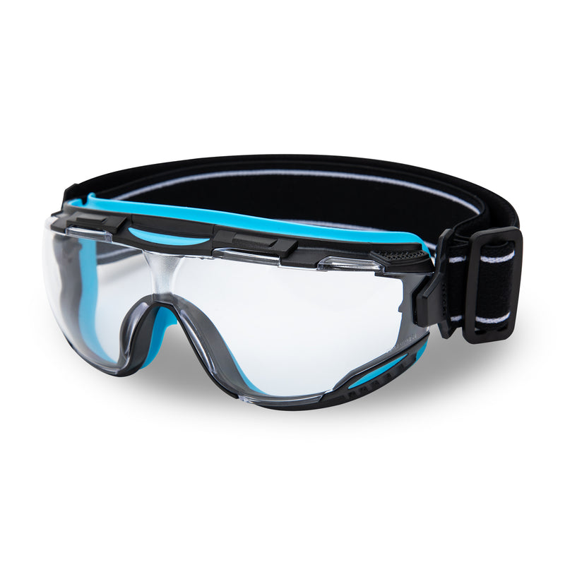 DEX FIT Protective Safety Goggles SG220; Anti Fog & Scratch, Z87 Eye Protection for Lab, Science, and Chemistry Work, Ad