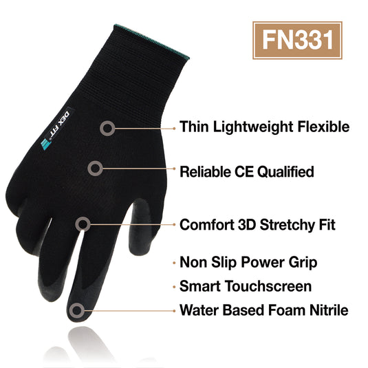 DEX FIT Prime Nitrile-Coated Work Gloves FN331