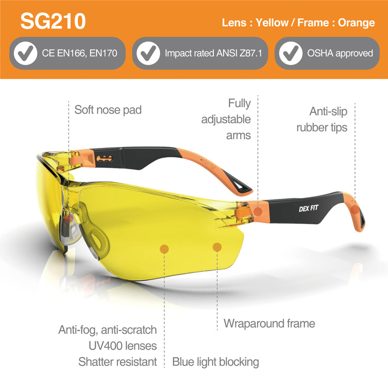 Load image into Gallery viewer, Safety Glasses SG210
