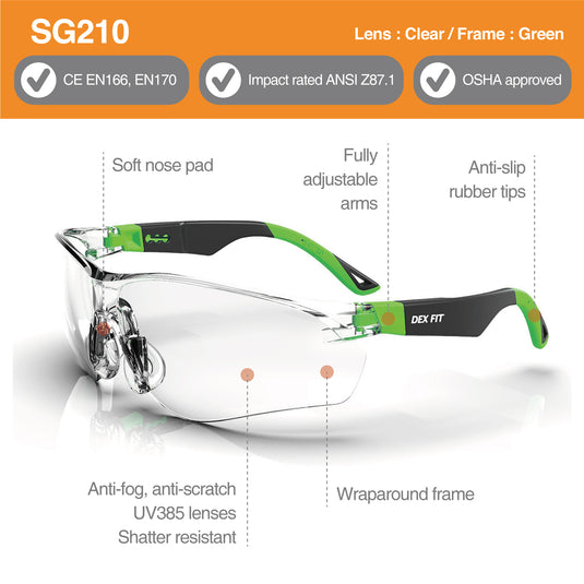 Safety Glasses SG210