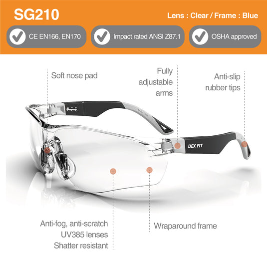 Safety Glasses SG210