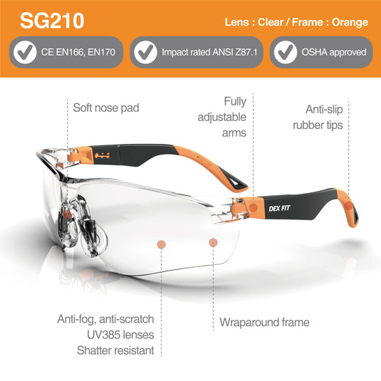 Safety Glasses SG210