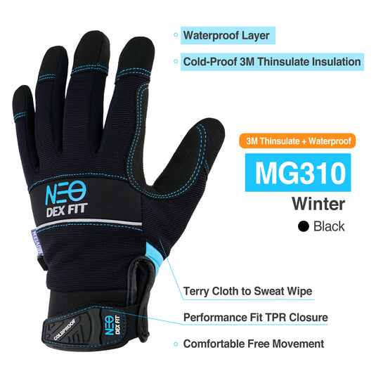 Mechanic Winter Gloves MG310