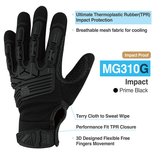 DEX FIT MG310G Impact Resistant Gloves