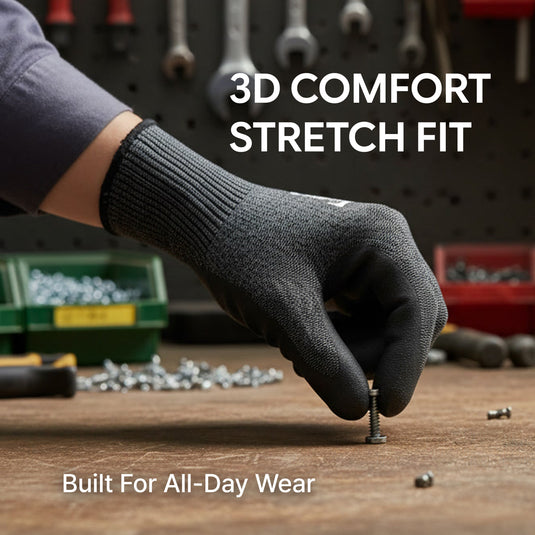 DEX FIT CRU953HE ANSI A9 Cut Resistant Work Gloves
