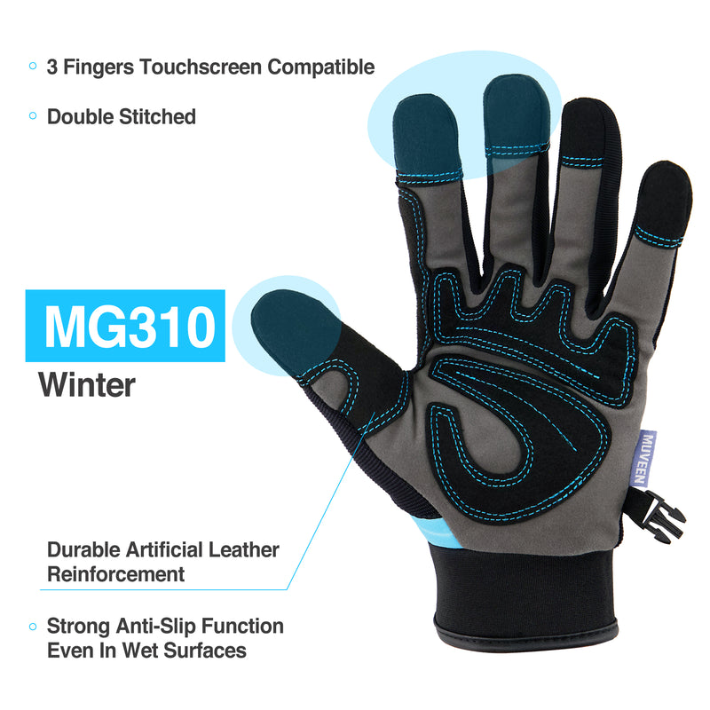 Load image into Gallery viewer, Mechanic Winter Gloves MG310
