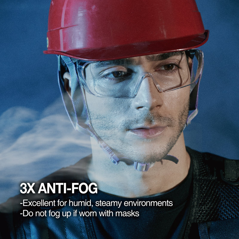 Load image into Gallery viewer, Safety Over Glasses SG210 OTG 3XAnti-Fog
