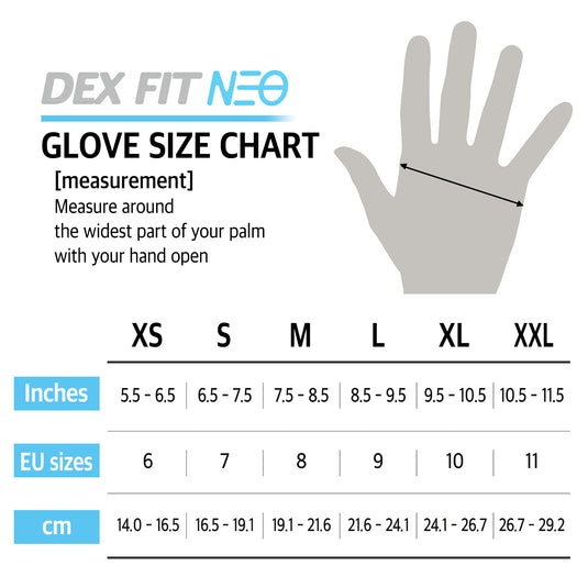 DEX FIT MG310G Fingerless Mechanic Gloves