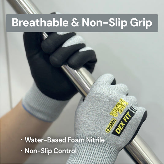 DEX FIT Cut Resistant Work Gloves A3 CR533E