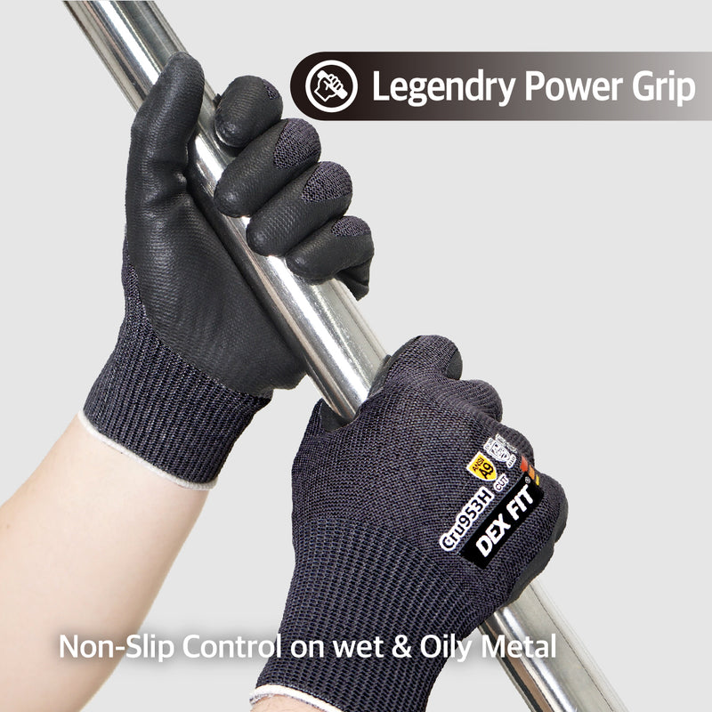 Load image into Gallery viewer, DEX FIT CRU953HE ANSI A9 Cut Resistant Work Gloves
