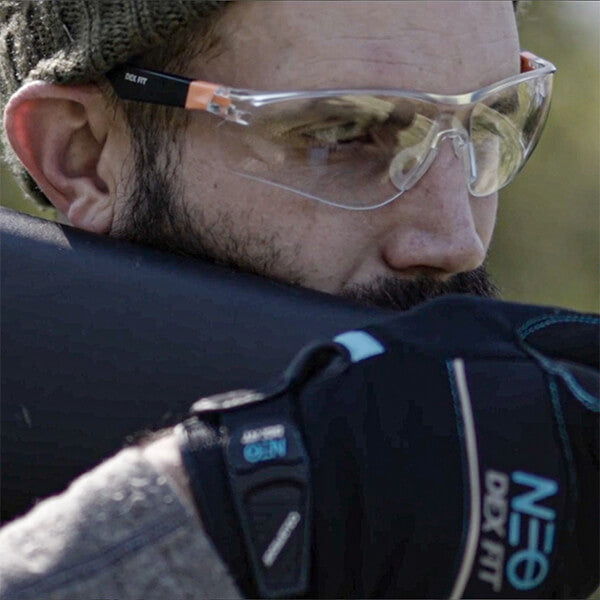 Wearing the Safety Glasses SG210 in dangerous sports and activities like hunting or shooting to provide extra protection to the eyes.