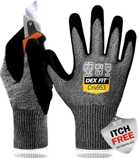 DEX FIT Cru953H Impact A9 Cut Resistant Gloves
