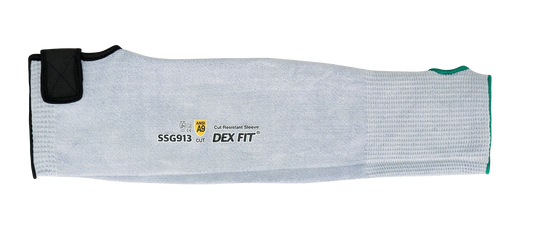 DEX FIT SSG913 ANSI A9 Cut Resistant Sleeves with Thumb Hole