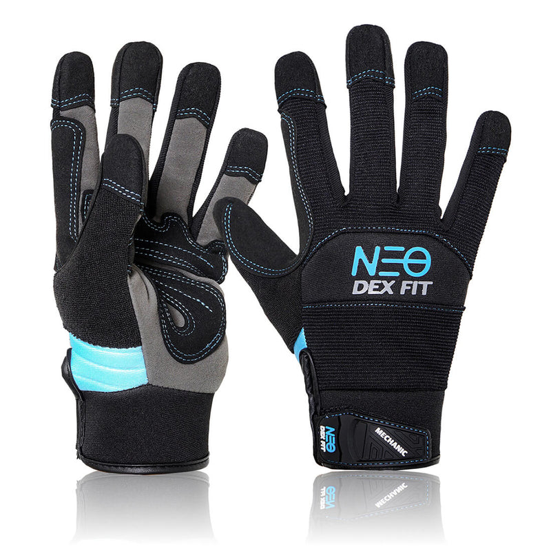 Load image into Gallery viewer, The Mechanic Lightweight Gloves MG310 in Black showcasing its high-quality, thin, flexible materials which is useful in various applications.
